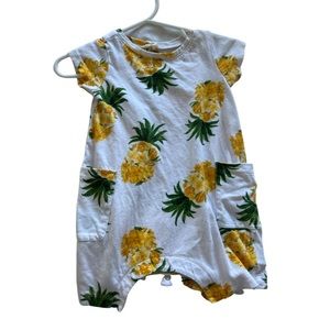 Pineapple romper